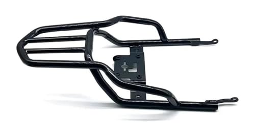 Porte bagage moto pour Z900RS finition noire mate haut de gamme avec poignée