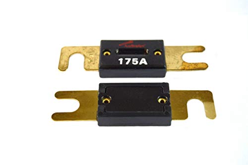 Audiopipe 175 Amp Anl Fuses Gold Plated Blister Pack 4 Fuses Car Audio Stereo #TOP2