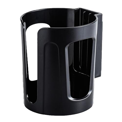 LITTLEMOLE Wall Mounted Cup Holder Adhesive Install Large Drink Holder for All Kinds of Cups and Bottles with a Diameter of 3.15-3.93 (8-40oz)