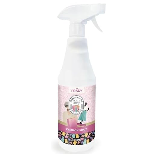 PRADY - Ambientador Home Spray Fashion Shop 700ml - Aroma de Moda para las Fashion Victim del Momento.