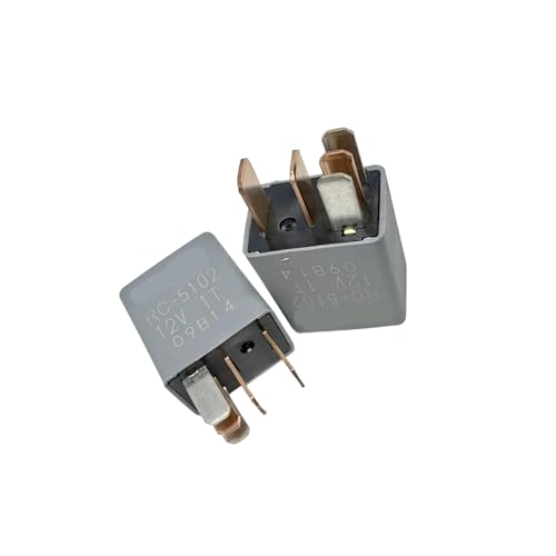 Relé RC-5102 de 12 V de cinco pines para circuitos de refrigeración de motor