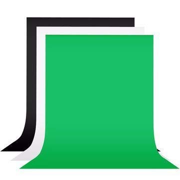 BRANDSUN Premium 8x12 Combo LEKERA Backdrop Photo Light Studio Photography Background with Finsihing Curtain Cloth & Washable for YouTube, Studio, Indoor-Outdoor Photography Shooting Purpose (3 PCS)