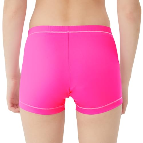 Image of QBK Toddler Girls Swim Shorts 2T-14 Boyshort Swimsuit UPF 50+ Quick Dry Rash Guard Swim Bottoms