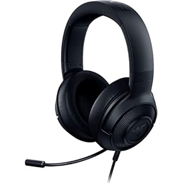 Headset Gamer Razer Headset Kraken X Lite Multi Platform Surround 7.1, Preto, Grande, RZ.AU.KR.08.RT