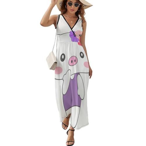 Robe d'été sans manches fluide et légère pour affronter la chaleur