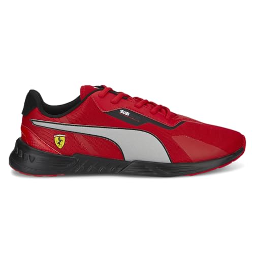 PUMA Mens Scuderia Ferrari Tiburion Motorsport Lace Up Sneakers Shoes Casual - Red - Size 9.5 M