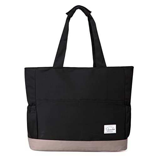 Bolsa de Praia para Mulher, VASCHY Bolsas Tipo Sacola Grande Imperme&aacute;vel &agrave; prova de Areia...
