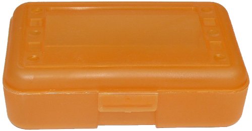 RomanoffRomanoff Products Pencil Box, Tangerine