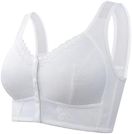Comfortable Bra for Seniors Women, 2025 New Breathable Front Clos...