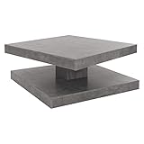 HECHO A MANO - Hecho de MDF de alta calidad, la mesa auxiliar de la sala de estar es particularmente fácil de limpiar y simplemente se puede limpiar con un paño de algodón suave y ligeramente húmedo.