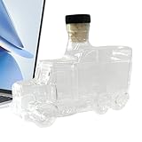 Accent Rétro Ludique: Conçu avec un motif de camion rétro, ce décanteur à whisky allie l'attrait visuel intemporel et des intrications mécaniques décoratives. Il offre une façon distinctive et pratique d'embellir votre bureau, étagère ou espace bar avec personnalité et style.