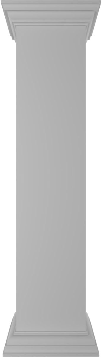Ekena Millwork NWL10X48PLF0B0 Newel Posts, White
