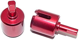 GPM For Tamiya DT-03 Upgrade Parts Aluminium Differential Joint - 1Pr Red