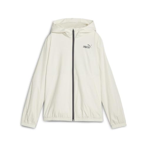 PUMA Corta-vento feminino Essentials, branco