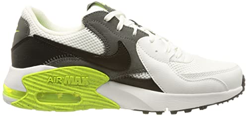 Nike Nike Unisex Kid's Air Max Excee Sneaker, White Black Iron Grey Volt, 9 UK
