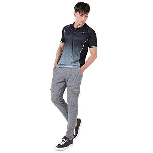 Image of Campus Sutra Men's Polyester Regular Fit T-Shirt
