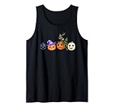 Camiseta de calabaza, variación de calabaza, Halloween Camiseta sin Mangas