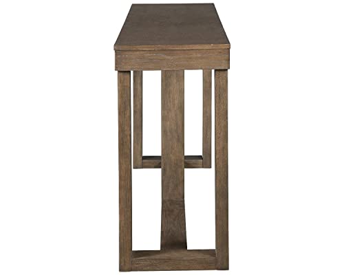 Signature Design By Ashley Cariton Contemporary Sofa Console Table, Grayish Brown #TOP4