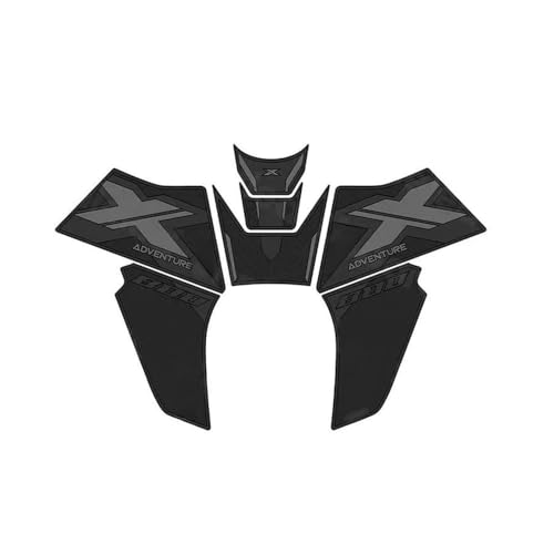Autocollants réservoir moto en PVC pour KY800X protection caoutchouc noir