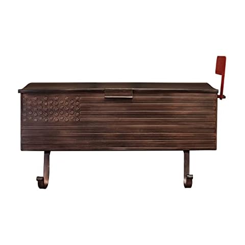 Copper Patriotic Mailbox by Oakland Living Cover