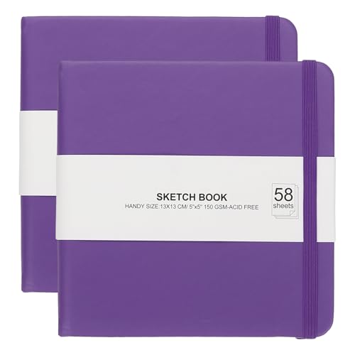Carnet de croquis de poche PATIKIL 150g/m² | Papier épais pour aquarelle, dessin et peinture