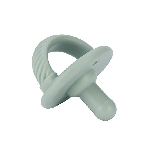 Itzy Ritzy Sweetie Soother Pacifier Set Of 2 - Silicone Newborn Pacifiers With Collapsible Handle & Two Air Holes For Added Safety; Set Of 2 In Agave & Succulent, Ages Newborn & Up #TOP7