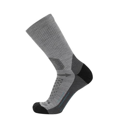 Image of GRIP6 Crew Socks - Merino Wool Socks Made in the USA, Lightweight Wool Hiking Socks, Crew Socks for Men and Women