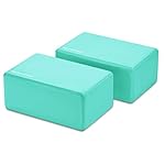 Set of 2 High Density Yoga Blocks, 9"x6"x4" Each, Pair, Multiple Colors - Image 3