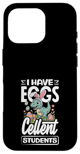 I Have Eggs-Cellent Students �ʔ����C�[�X�^�[���t���� �X�}�z�P�[�X iPhone 16 Pro �p