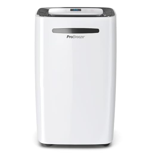 WENKO Raumentfeuchter Cube Weiß 1000 g - Luftentfeuchter Fassungsvermögen: 1.6 l, Kunststoff (ABS), 16.5 x 15.7 x 16.5 cm, Weiß 7 Pro Breeze Luftentfeuchter 20L in 24h Entfeuchtungsleistung - Raumgröße ca. 195m³ (~30 m²) - mit 4 Betriebsarten, Digitalanzeige, Ablaufschlauch, Wäschetrocknung, Timer - Gegen Feuchtigkeit, Schimmel