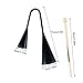 Double Horn Ringer Jingle Bells Instrument Music Instruments Agogo Bell Agogo Percussion Bell Instrument Musical Early Education Music Instrument Black