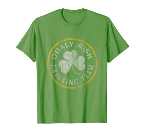 O'Daly Irish Drinking Team St Patricks Day Uomini Donne Maglietta