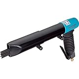 HAZET Nadelentroster 9035-5 | in Pistolenform, 19 Nadel mit 3 mm Durchmesser, 3200 Schläge pro min. mit verstellbarer Nadelabdeckung | präzises Entfernen von Rost