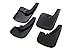 Red Hound Auto Premium Mud Flaps Splash Guards Compatible with Dodge Ram (1500 2009-2018, 1500 Classic 2019, 2500 3500 2010-2018) Molded Front & Rear 4 Piece Set (for Trucks with OEM Fender Flares)