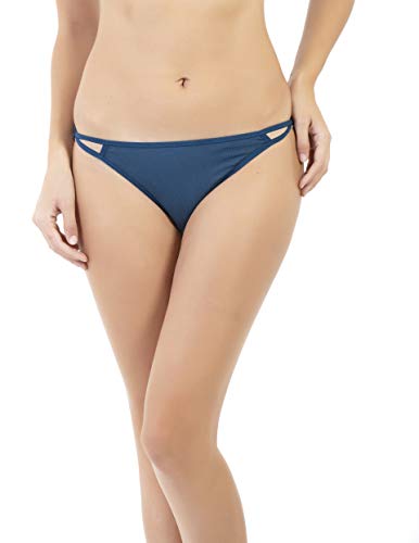 Image of ENVIE Women's Modal G-String Bikini /Medium Coverage, Girls Sexy String Panty /Underwear Women Bikini Panties
