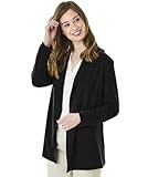 Charles River Apparel Women's Plus Size Cardigan Wrap, Black, XX Large