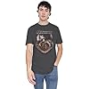 Cotton Soul Labyrinth Globes Unisex T Shirt, Charcoal, Small #4