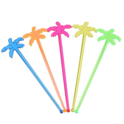 50 Varillas Agitadoras De Cóctel De Plástico, Árbol De Coco, Agitadores De Bebidas De Hielo Tropical, Barra De Mezcla Para Jugos, Chocolate Y Leche 50 Unidades 50 Varillas Agitadoras De Cóctel De Plástico, Árbol De Coco, Agitadores De Bebidas De Hielo Tropical, Barra De Mezcla Para Jugos, Chocolate Y Leche 50 Unidades