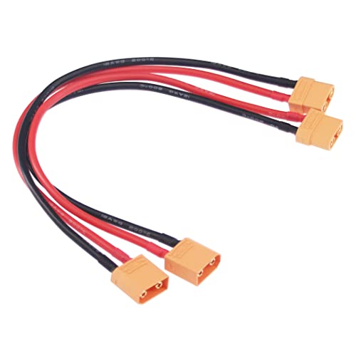 Adaptador XT90 macho a hembra 2 piezas miniatura 2