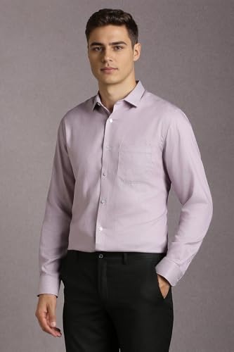 Image of Louis Philippe Men's Solid Classic Fit Shirt