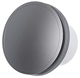 Photo Gallery lirast Ø 100mm ventilatore da bagno argento - aspiratore aria in plastica - ventola per bagno cucina wc Photo Gallery lirast Ø 100mm ventilatore da bagno argento - aspiratore aria in plastica - ventola per bagno cucina wc