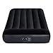 Intex Dura Beam Pillow Rest Classic Inflatable Blow Up Mattress Air Bed with Internal Built in Pump, Twin (2 Pack)