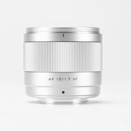 Image of VILTROX 15mm F1.7 XF Auto Focus Lens for Fujifilm Fuji X-Mount-Silver | Ultra Wide Angle STM APS-C Lens for Fujifilm X-Mount Cameras X-A7 X-E4 X-H1 X-Pro3 X-S10 X-T2 X-T3 X-T4 X-T30 XT30II X-T200
