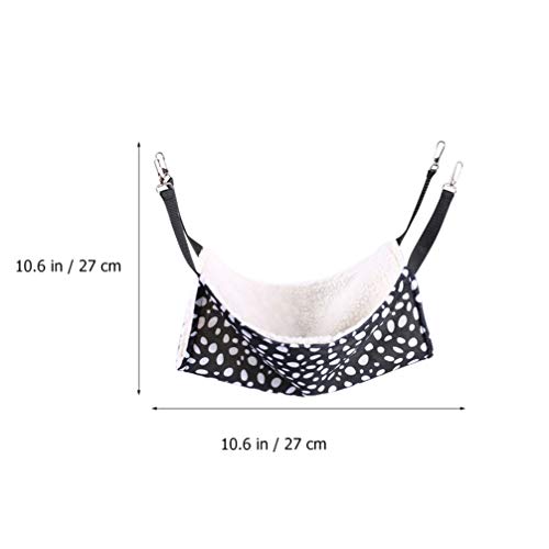 Balacoo 27 x 27 cm rede de pendurar de gatinho com dois lados respirável cachorro quente rede padrão