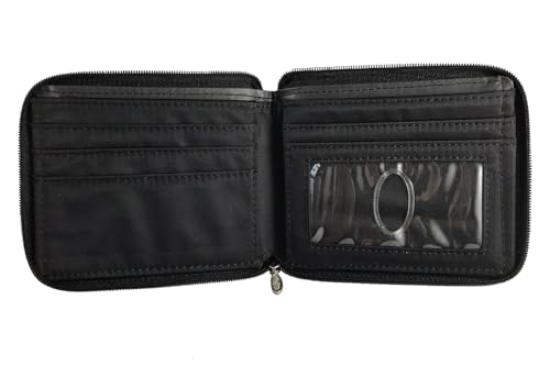 Image of Big Skinny Women's Slimvelope Leather Tri-Fold Checkbook Slim Wallet, Holds Up to 40 Cards