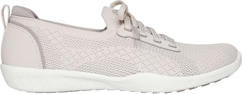 Skechers - Womens Newbury St - Comfystride Sneakers, Color Natural, Size: 7 M US4