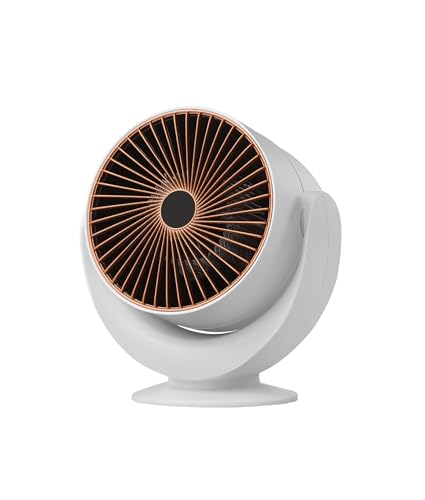AntDau71® - Scaldino Riscaldatore Elettrico da 800w per Bagno, per