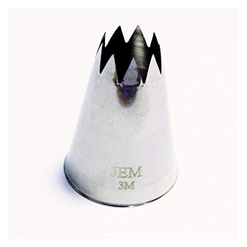 JEM Large Open Star Savoy Nozzle #3M (Uncarded)