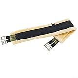 e circonferenza cavallo regolabile per selle occidentali con rinforzo elastico (110 cm)