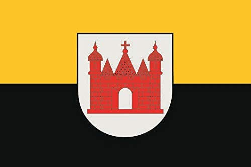 Drapeau Eppingen OT Adelshofen 150x250cm pour pavoiser les bâtiments publics